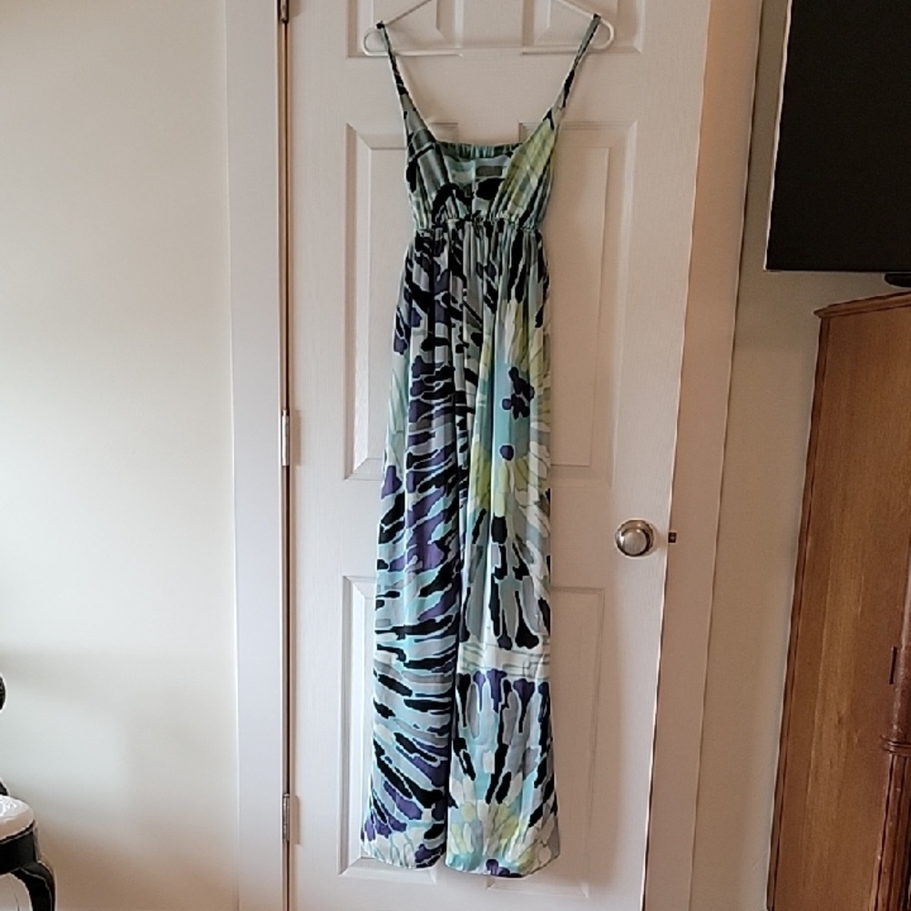 BCBGeneration Teal and Black Dress